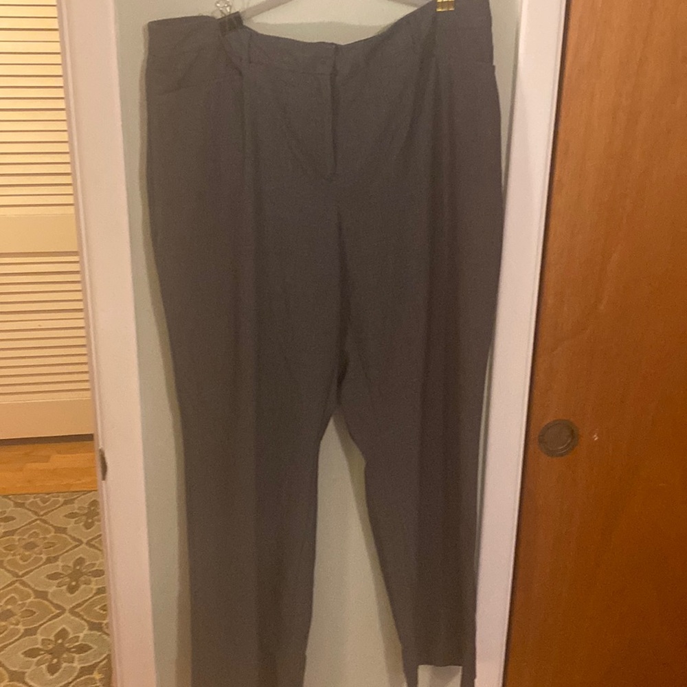 Lane Bryant 22L gray dress pants
